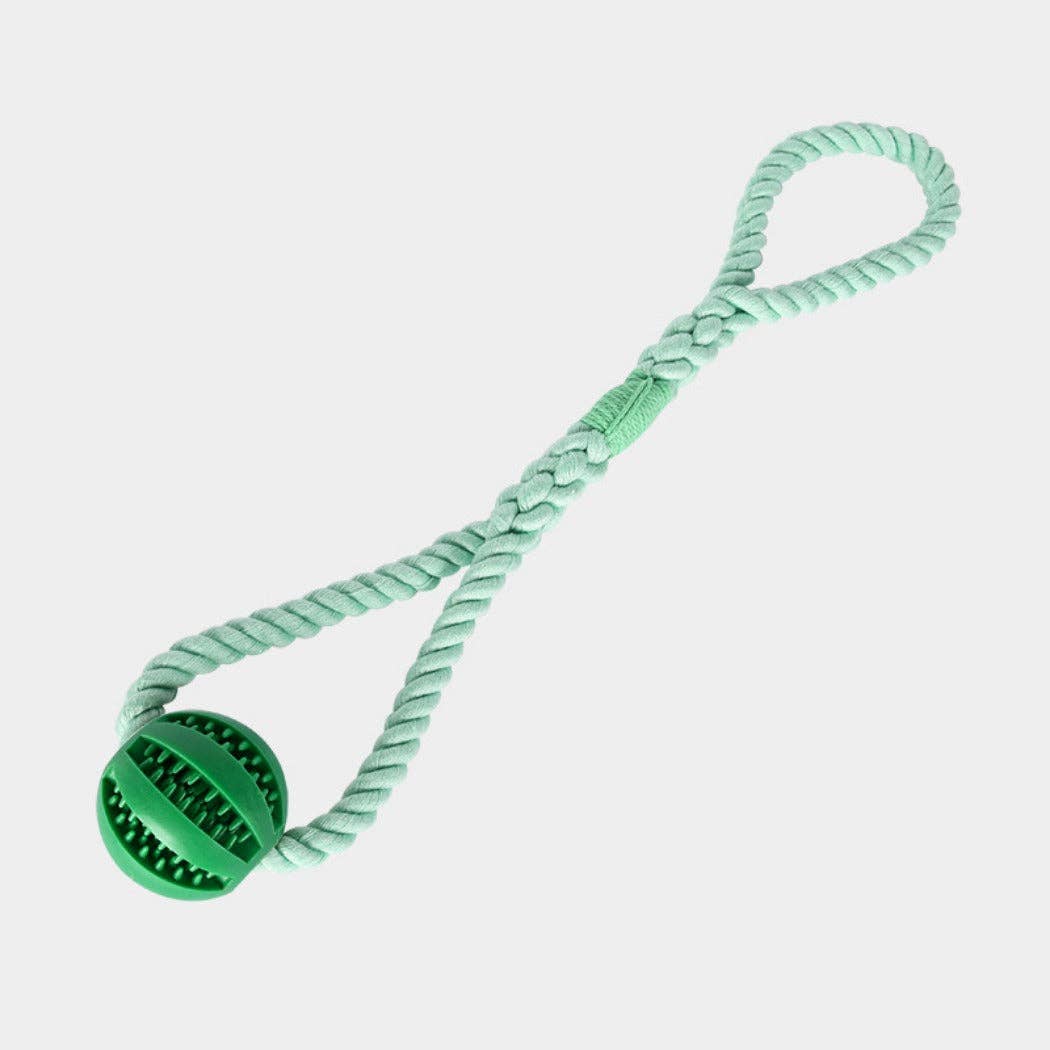 Ball Tug Toy: BLUGRN