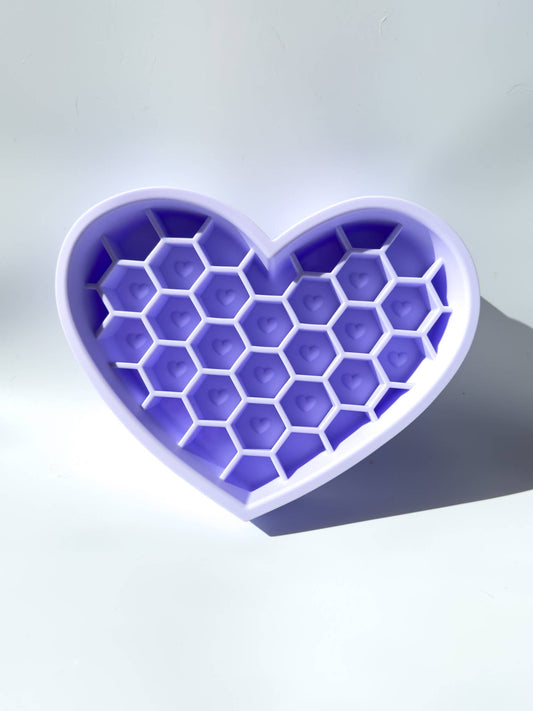 Silicone Slow Feeder purple
