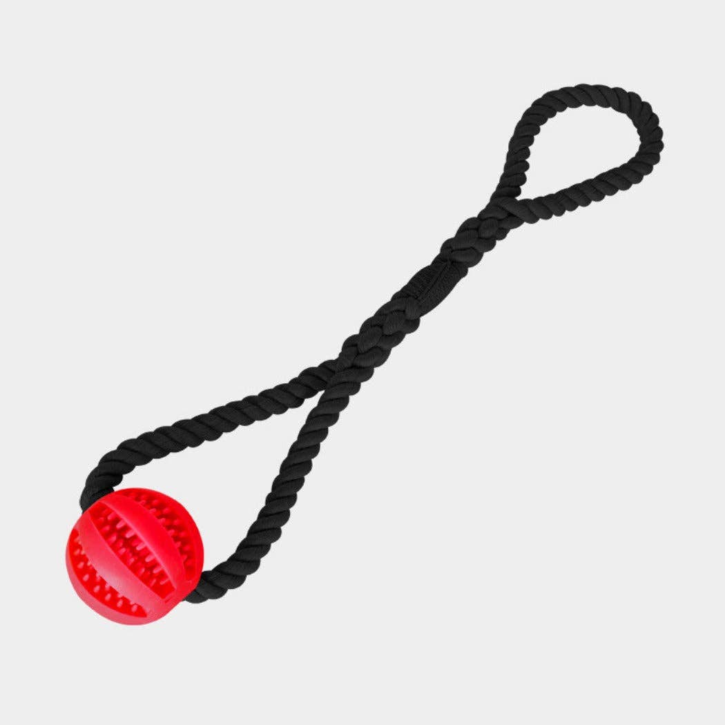 Ball Tug Toy: BLUGRN