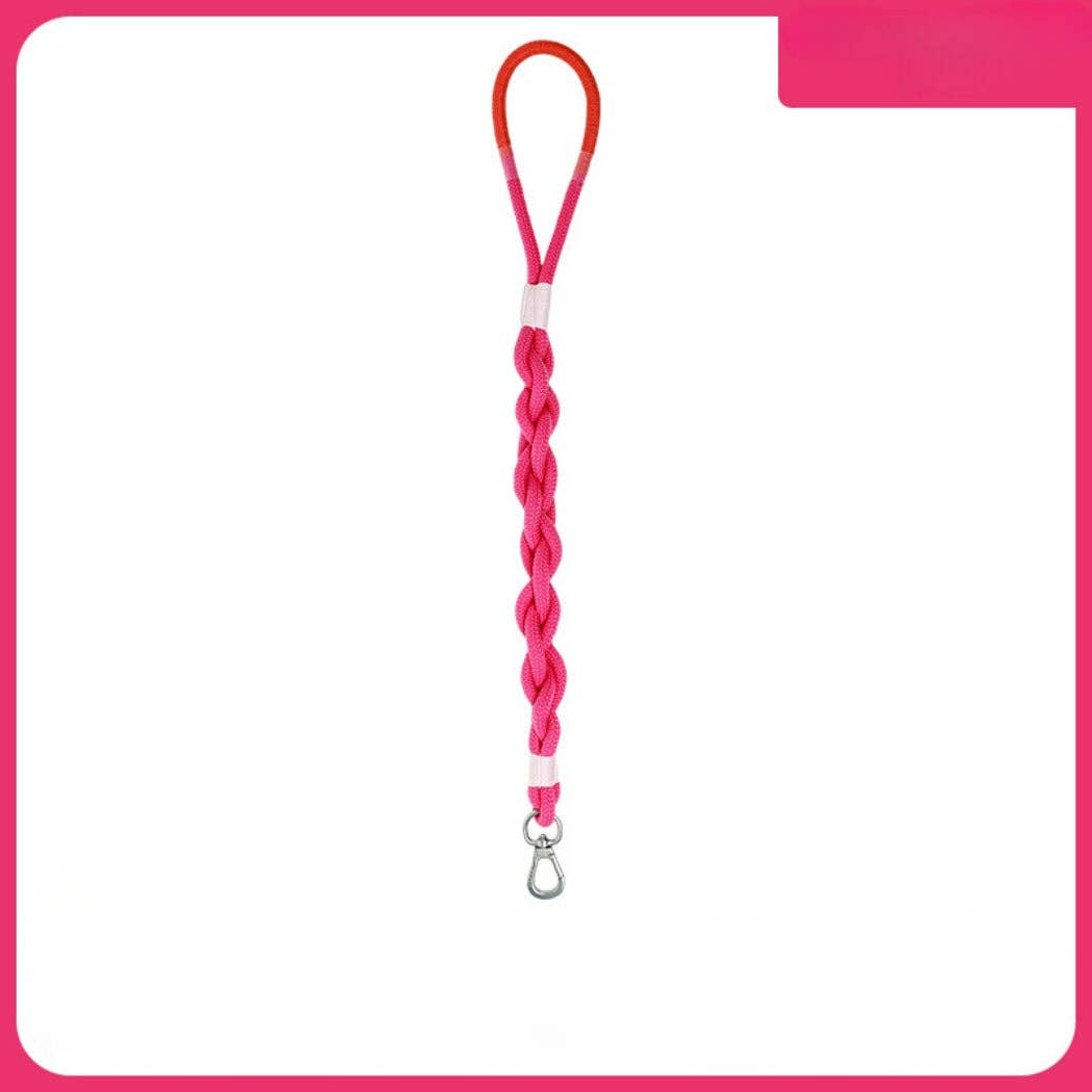 Braided Dog Leash 31in: Blue