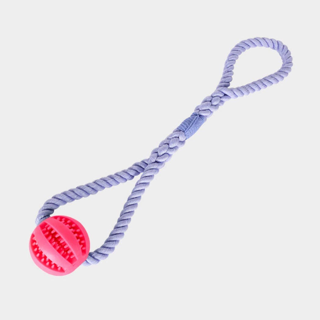 Ball Tug Toy: BLUGRN