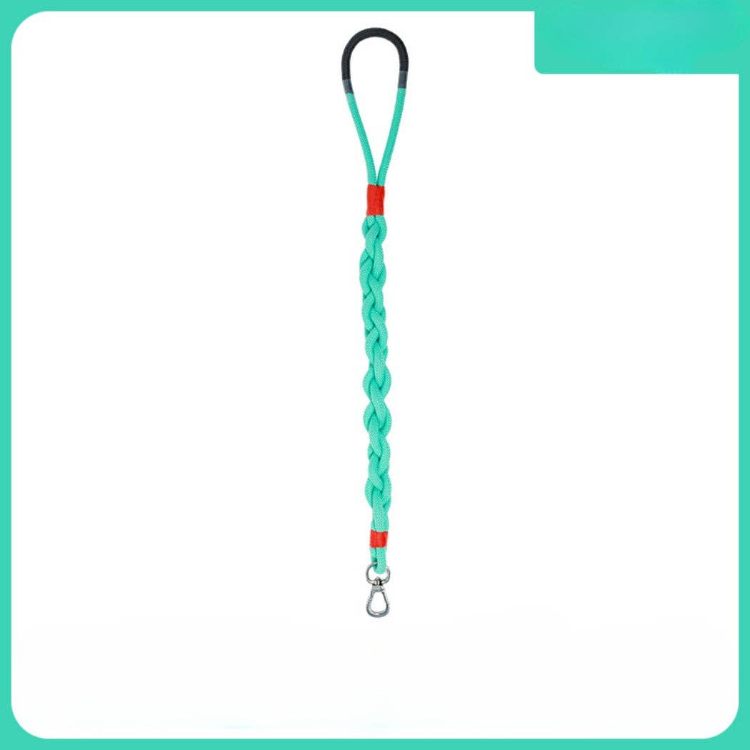 Braided Dog Leash 31in: Orange
