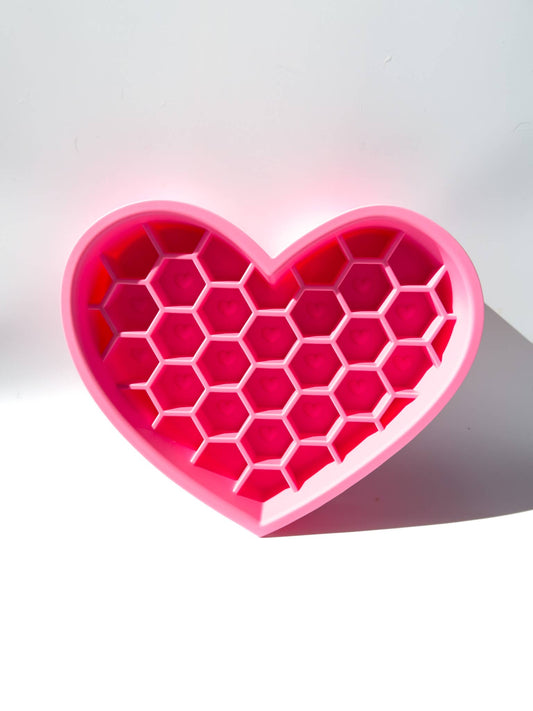 Silicone Slow Feeder Pink