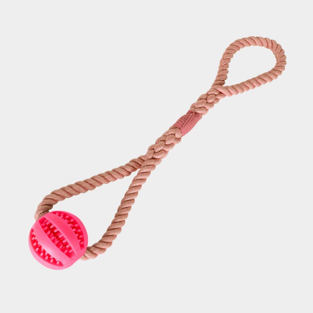 Ball Tug Toy: BLUGRN