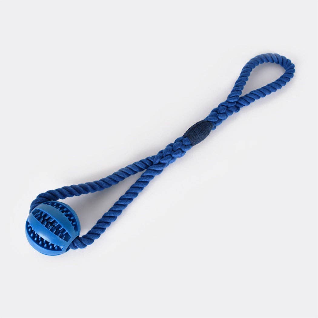 Ball Tug Toy: BLUGRN