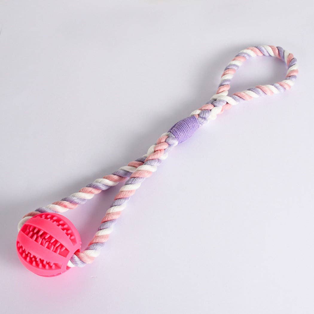 Ball Tug Toy: BLUGRN